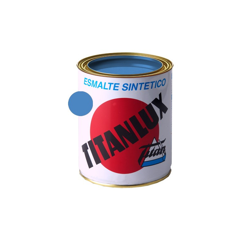TITANLUX ESMALTE SINTETICO AZUL ANCLA 750ML (DESCAT)