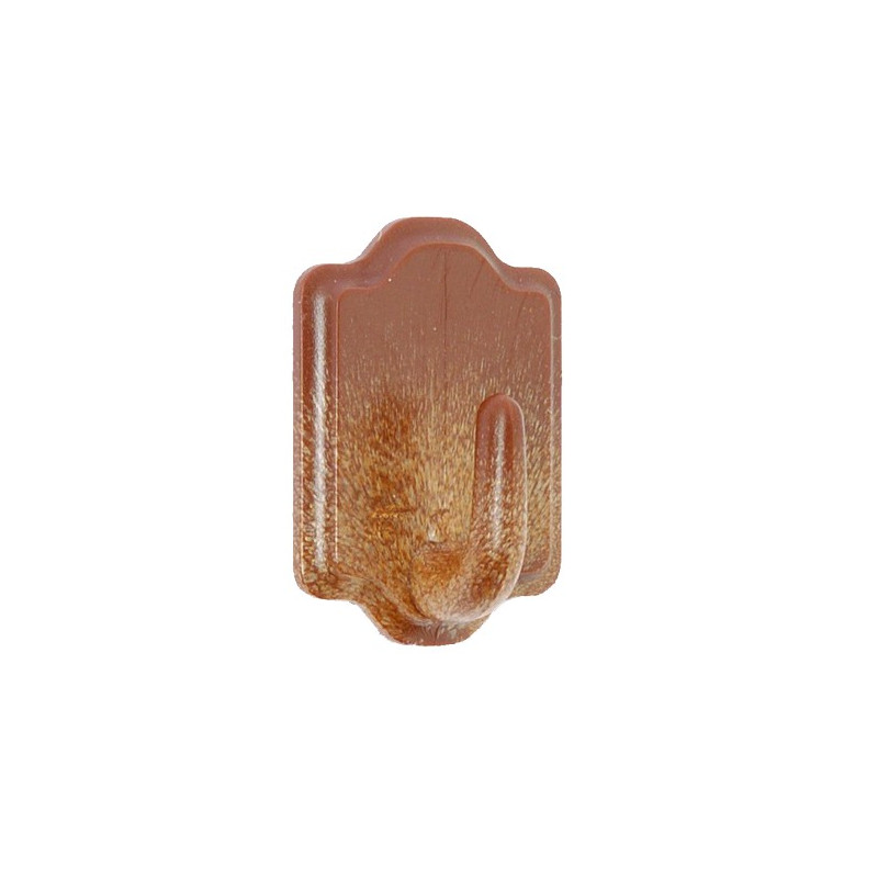 PERCHA MEDIANA PLASTICO MADERA 2UND.