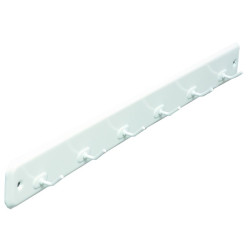 COLGADOR COCINA 6 BRAZOS BLANCO