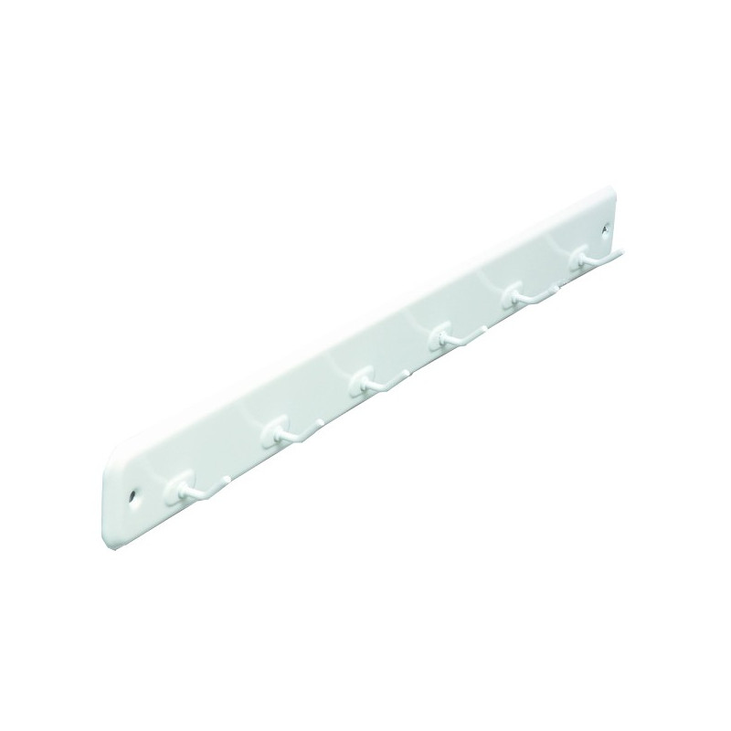 COLGADOR COCINA 6 BRAZOS BLANCO