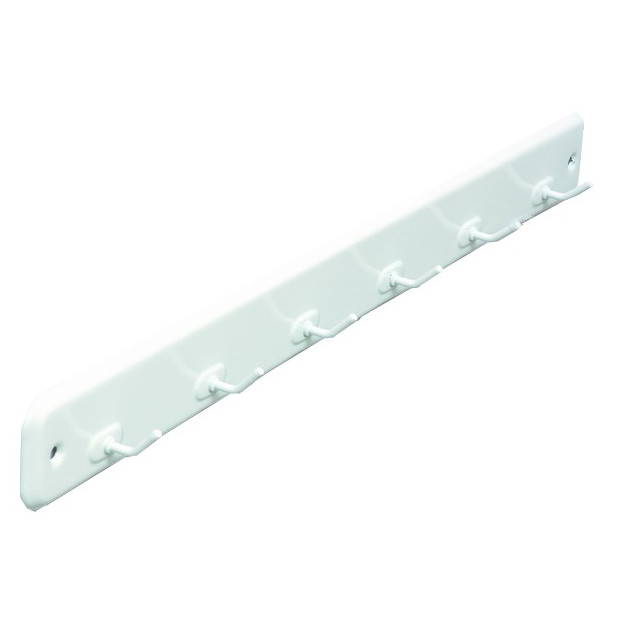 COLGADOR COCINA 6 BRAZOS BLANCO