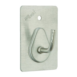 PERCHA GANCHO GRANDE ADHE. INOXIDABLE 2UND
