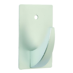 PERCHA ADH.COLMILLO INOX CROM.MATE 2UND