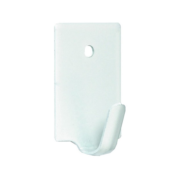 PERCHA MINI ADHESIVA BLANCA 4UND
