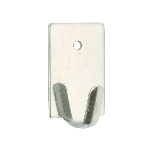 PERCHA MINI ADHESIVA ACERO INOX 4UND