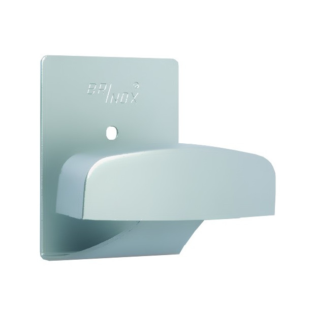 PERCHA GRANDE INOX ADHESIVA CROMO MATE 2UND