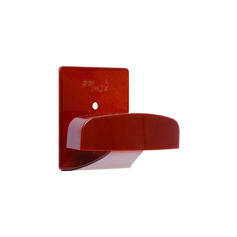 PERCHA GRANDE INOX ADHESIVA PORCELANA 2UND