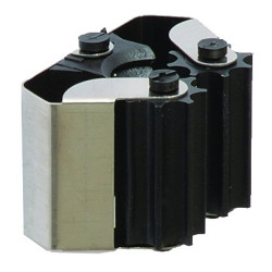 CUELGA ESCOBAS CON RODILLOS ADH. ACERO INOX