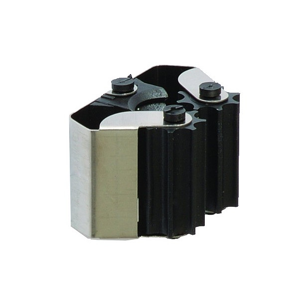 CUELGA ESCOBAS CON RODILLOS ADH. ACERO INOX