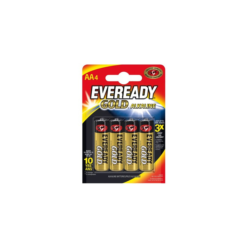 PILA EVEREADY GOLD LR6 (AA) BL4