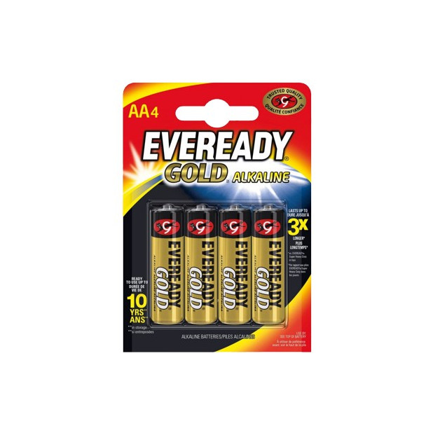 PILA EVEREADY GOLD LR6 (AA) BL4