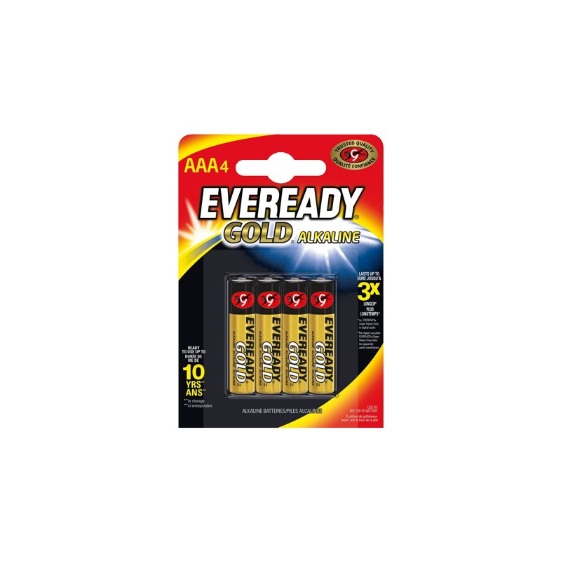 PILA EVEREADY GOLD LR03 (AAA) BL4