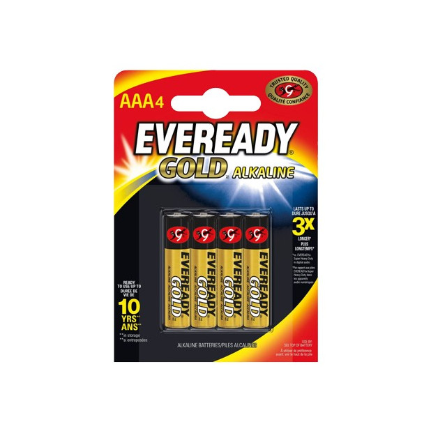 PILA EVEREADY GOLD LR03 (AAA) BL4