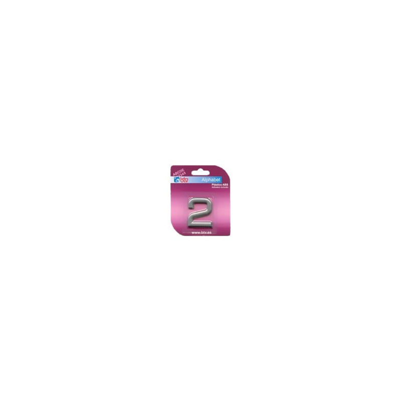NUMERO 2 ABS PLATA
