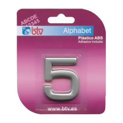 NUMERO 5 ABS PLATA