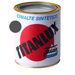 TITANLUX ESMALTE SINTETICO GRIS MEDIO 750ML