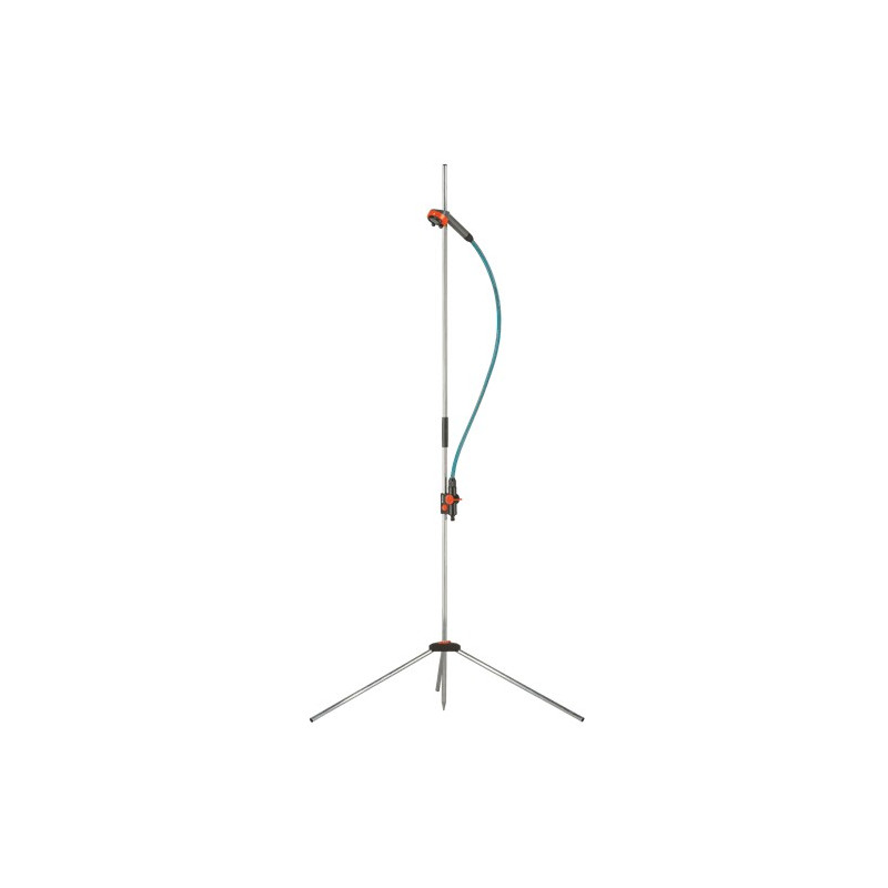 DUCHA JARDIN TRIPODE CHORRO NEBULIZANTE AJUST STOP