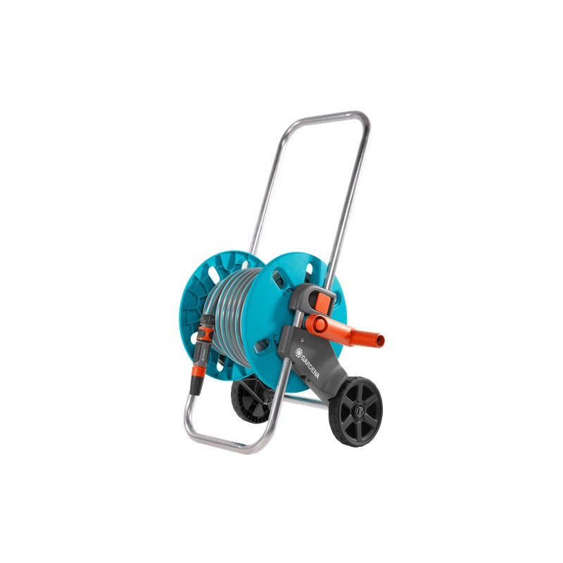 CARRO AQUAROLL SYSTEM Y LANZA ROCIADORA 20m