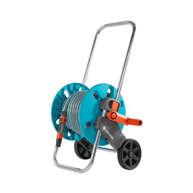 CARRO AQUAROLL SYSTEM Y LANZA ROCIADORA 20m