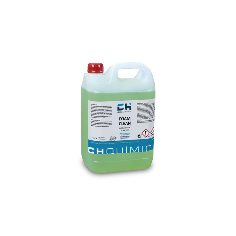 JABON LAVAMANOS FOAM CLEAN 5LTS