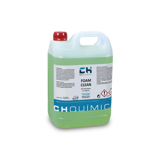 JABON LAVAMANOS FOAM CLEAN 5LTS