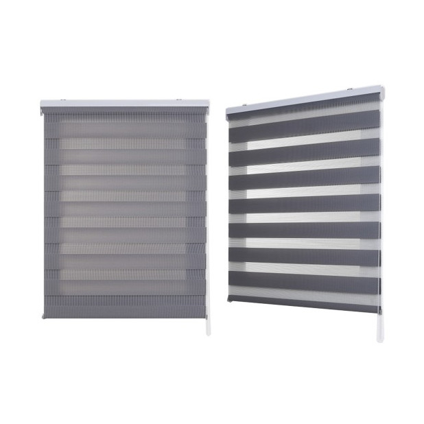 ESTOR NOCHE& DIA CLIP FIX PLATA 90x180cm