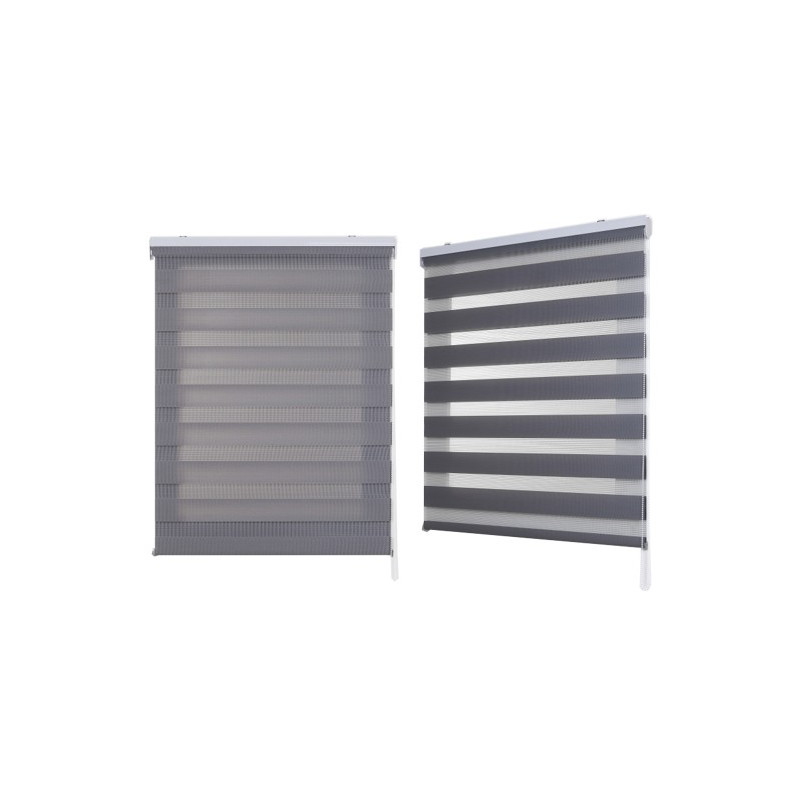 ESTOR NOCHE& DIA CLIP FIX PLATA 120x180cm
