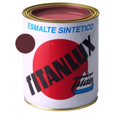 TITANLUX ESMALTE SINTETICO ROJO CARRUAJES 375ML (DESCAT)