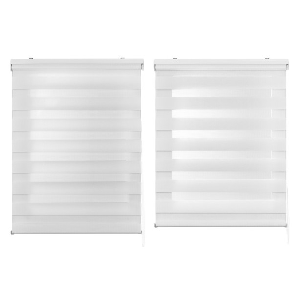 ESTOR NOCHE& DIA CLIP FIX BLANCO 120x180cm