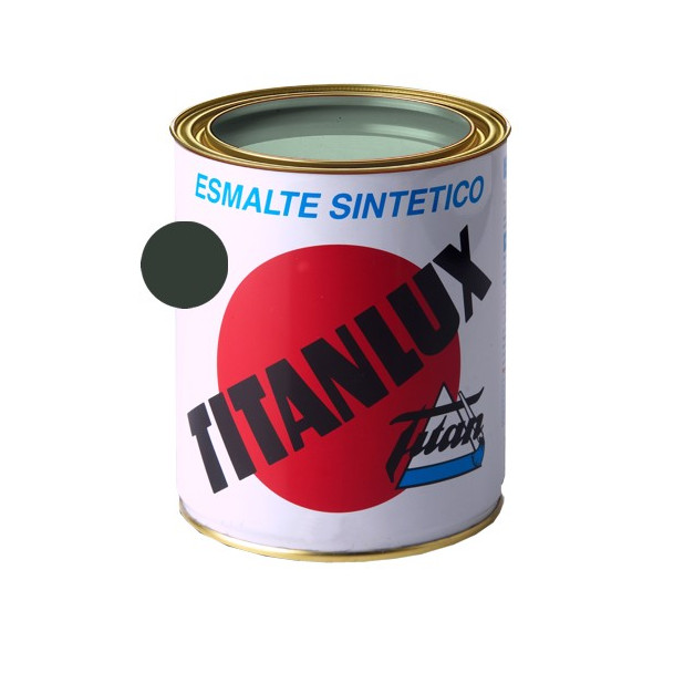 TITANLUX ESMALTE SINTETICO VERDE CARRUAJES 375ML (DESCATALOGADO)