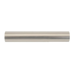 BARRA CORTINA TDX METAL PLATA 150CM