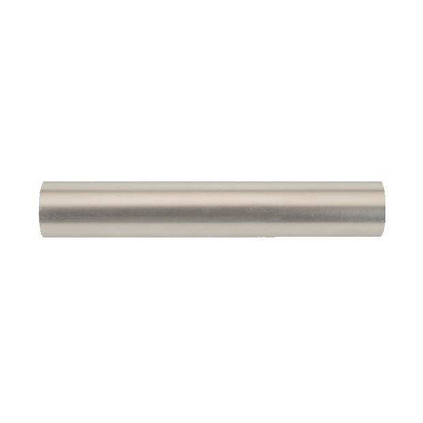 BARRA CORTINA TDX METAL PLATA 250CM