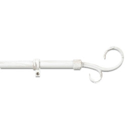 KIT METAL MOD.DOB.BACULO BCO-BEIGE 110-200CM 19MM