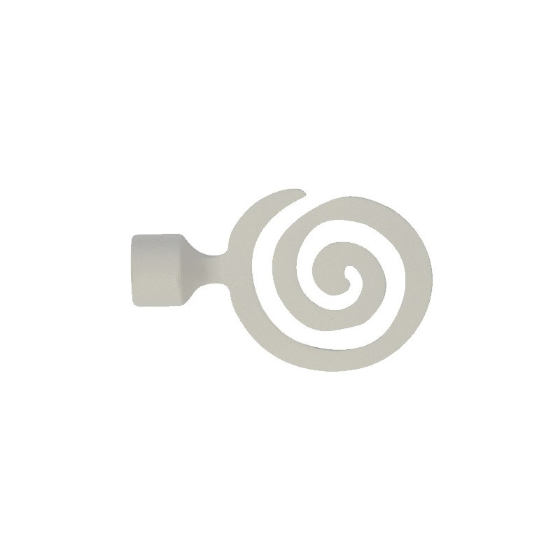 TERMINAL ESPIRAL BLANCO (1UN)