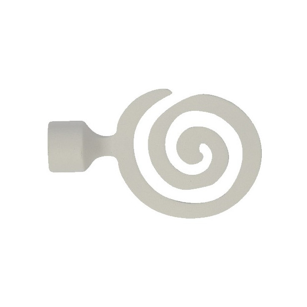 TERMINAL ESPIRAL BLANCO (1UN)