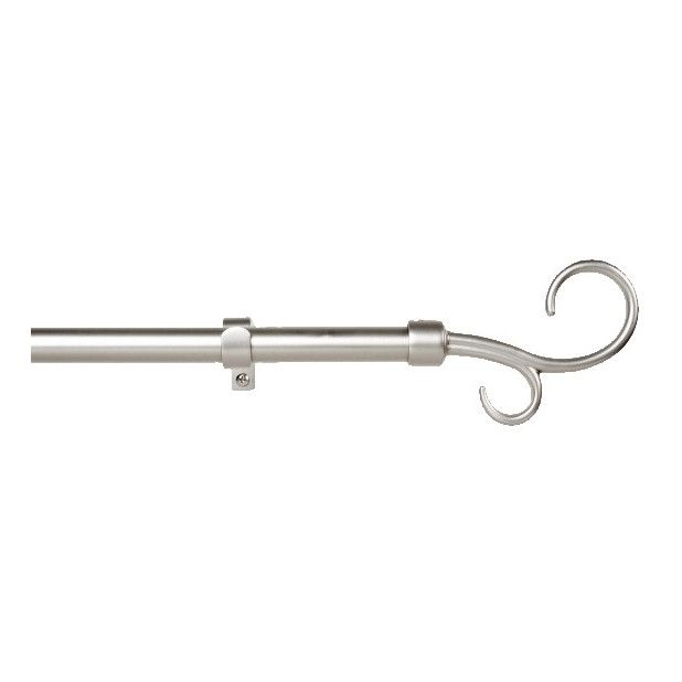KIT METAL MOD.DOB.BACULO PLATA 160-300CM 19MM