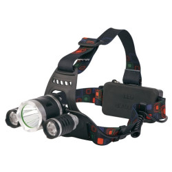 LINTERNA FRONTAL TRIPLE RECARG.16W