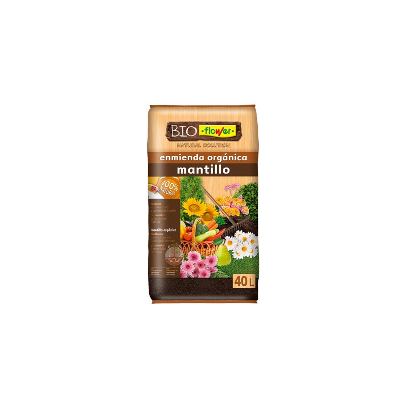 BIOFLOWER MANTILLO ORGANICO 40L