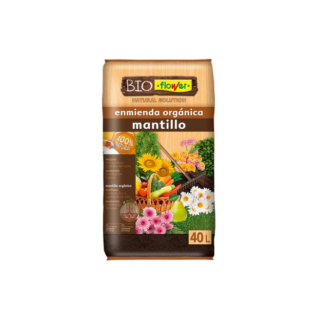 BIOFLOWER MANTILLO ORGANICO 40L