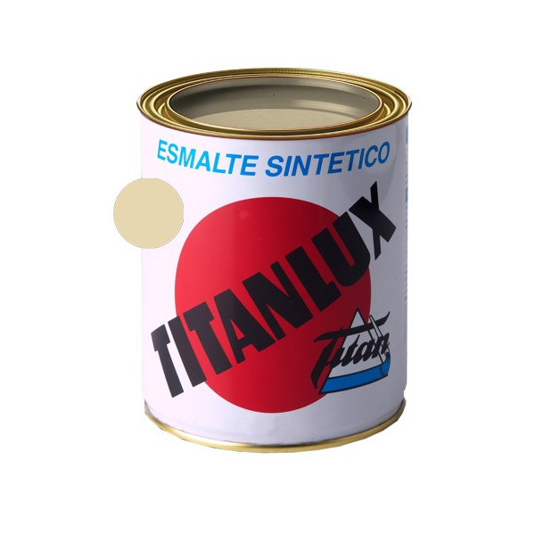 TITANLUX ESMALTE SINTETICO CREMA 750ML