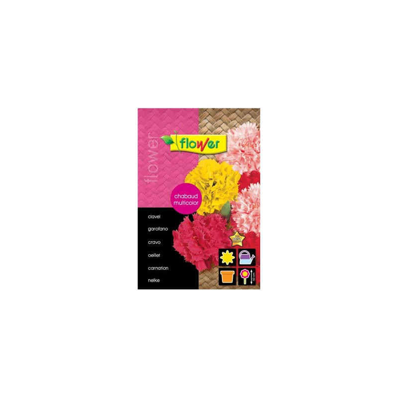 SEMILLA CLAVEL CHABAUD MULTICOLOR