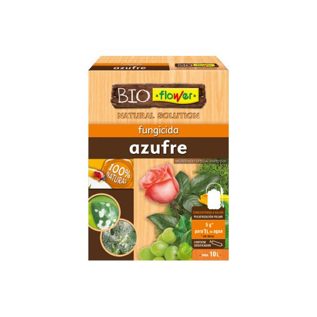 BIOFLOWER INSECTICIDAS AZUFRE 90GR