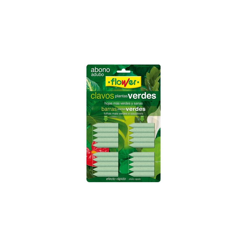 ABONO CLAVOS VERDE BLISTER (20UN)