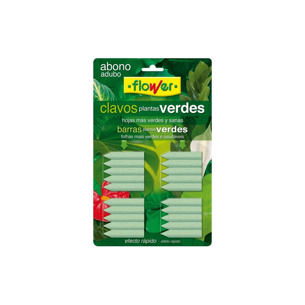 ABONO CLAVOS VERDE BLISTER (20UN)