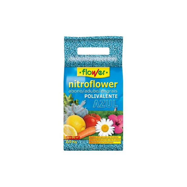 ABONO NITROFLOWER AZUL 2.5KG
