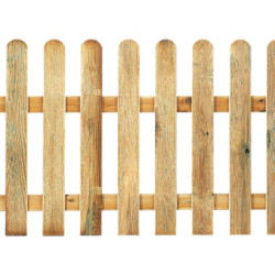 VALLA CLASICA MADERA TRATADA 2100x800