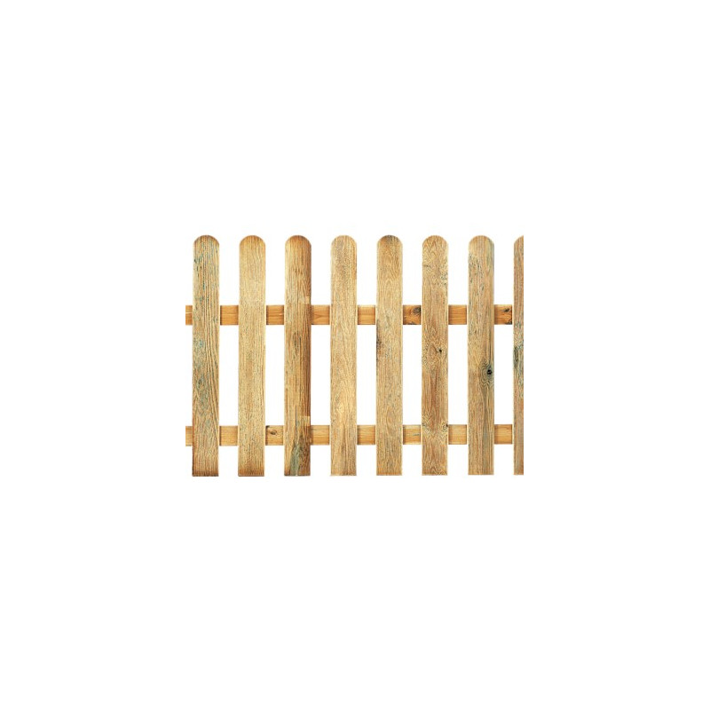 VALLA CLASICA MADERA TRATADA 2500x1000
