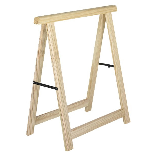 CABALLETE PINO SUPER 80x80cm.