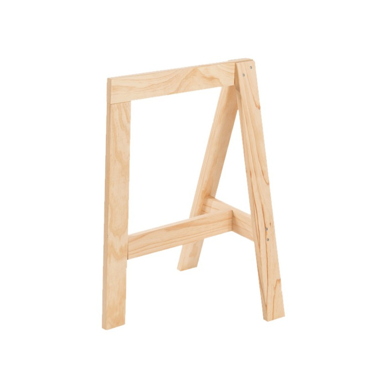 CABALLETE PINO GLAM 74x45,5x50cm.