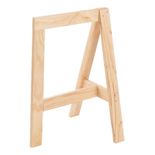 CABALLETE PINO GLAM 74x45,5x50cm.